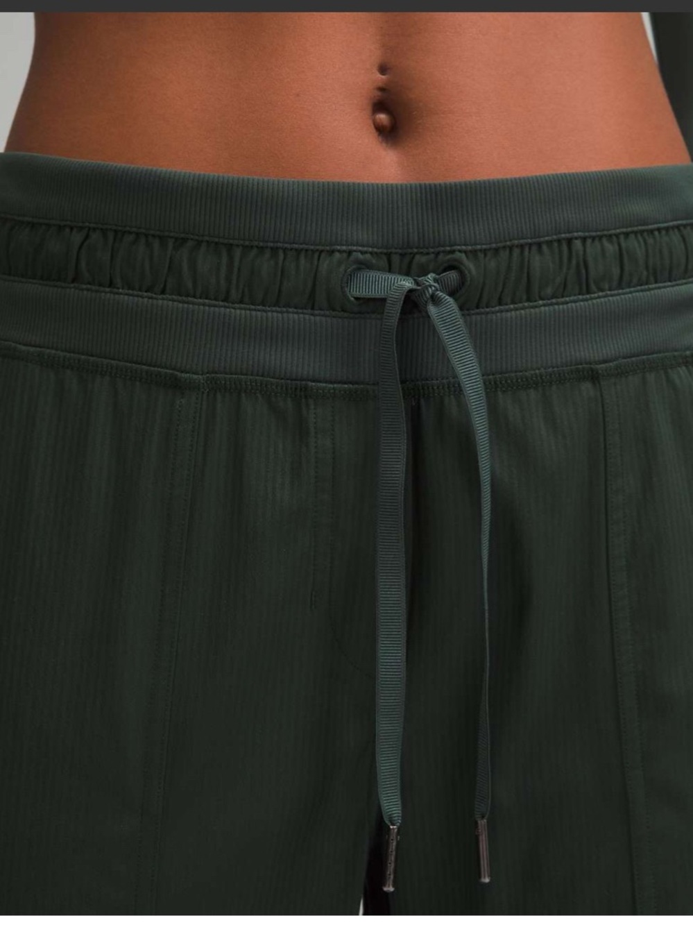 Lululemon Dance Studio Mid-Rise Cropped Pant In Legacy Green Size 12 Performance - Picture 3 of 9